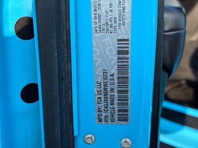 2021 Jeep Wrangler Sport S 4X4