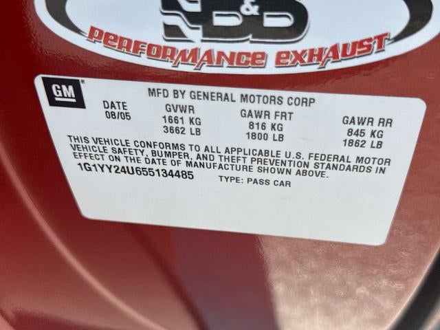 2005 Chevrolet Corvette Base