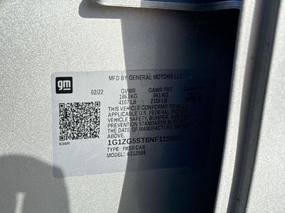 2022 Chevrolet Malibu RS