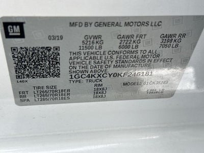 2019 Chevrolet Silverado 3500 HD LTZ