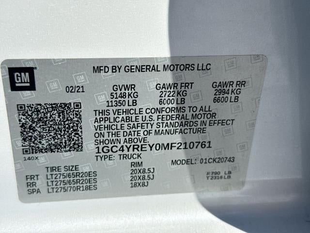 2021 Chevrolet Silverado 2500 HD High Country