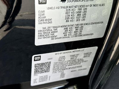 2023 Chevrolet Silverado 1500 Custom