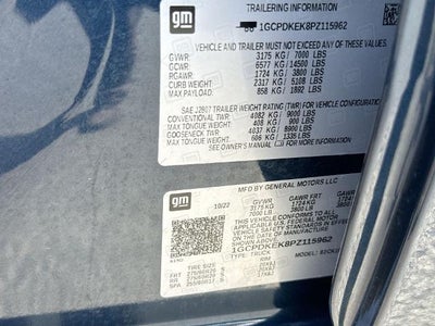 2023 Chevrolet Silverado 1500 LT (2FL)