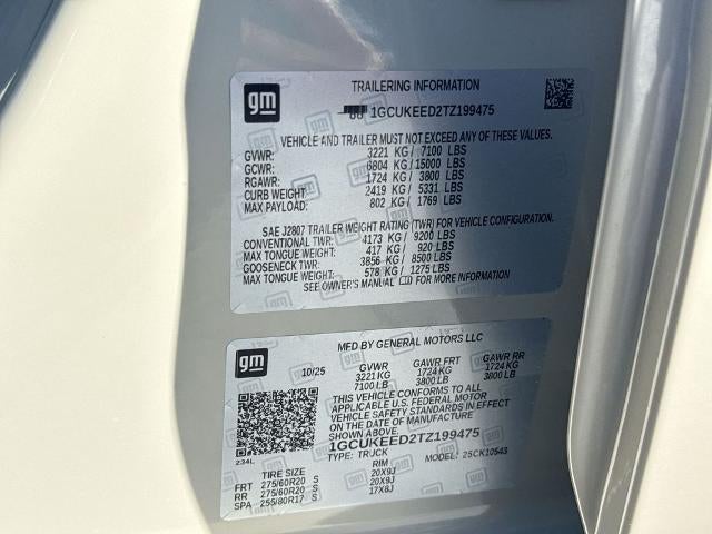 2026 Chevrolet Silverado 1500 Crew Cab Short Box 4-Wheel Drive RST