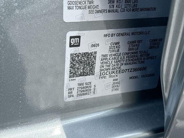 2026 Chevrolet Silverado 1500 Crew Cab Short Box 4-Wheel Drive RST