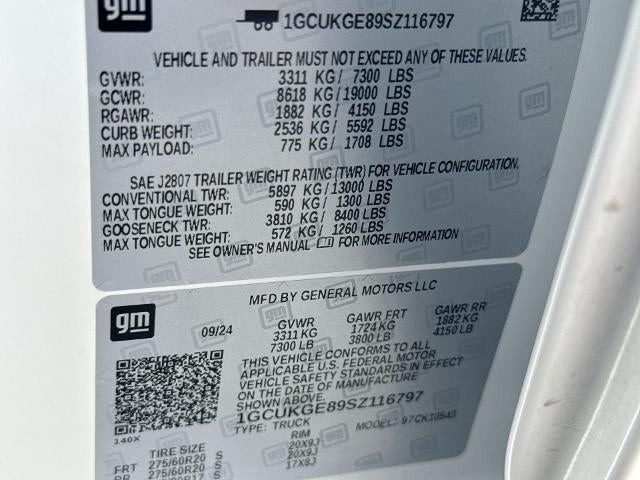 2025 Chevrolet Silverado 1500 LTZ