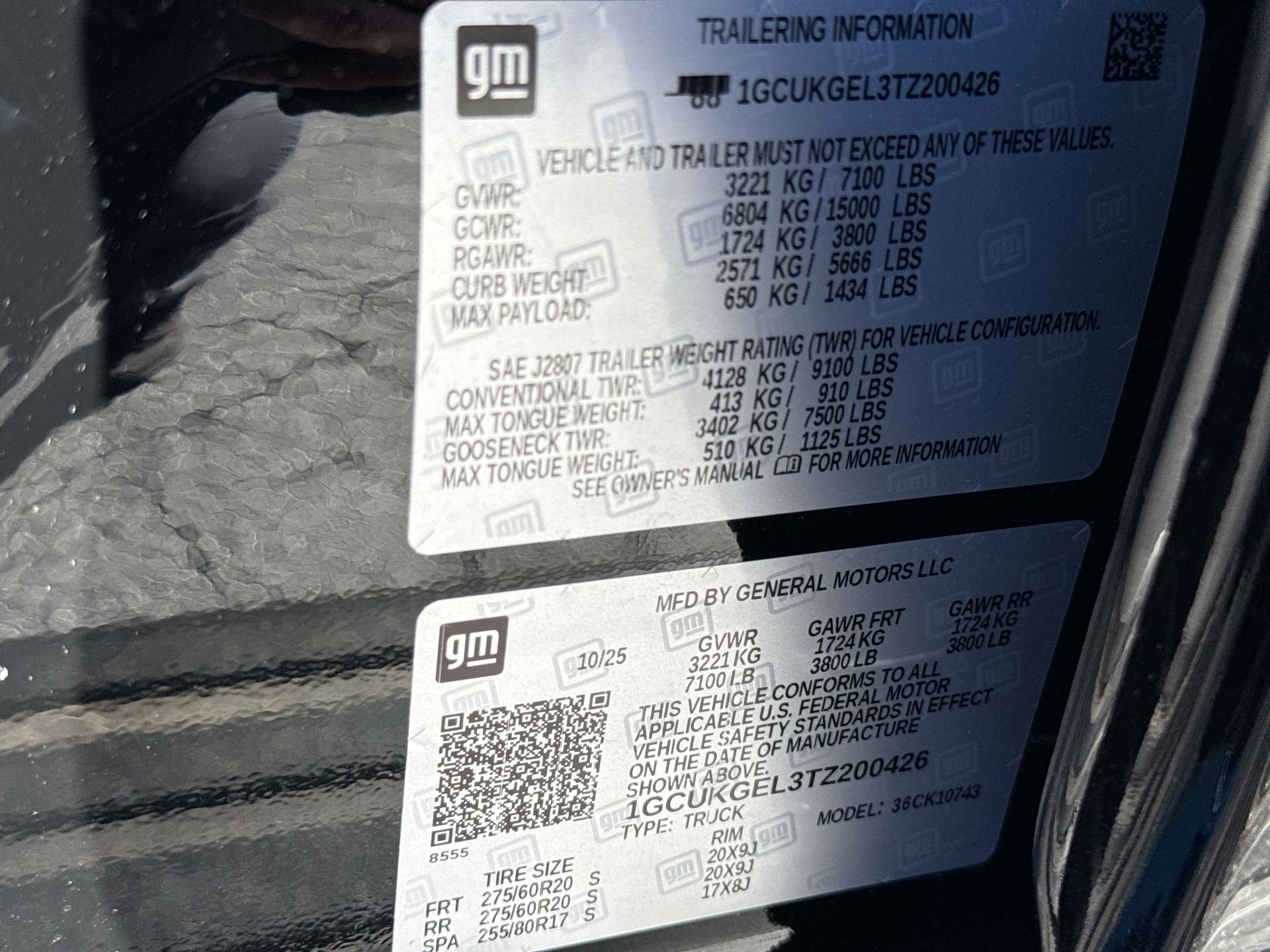 2026 Chevrolet Silverado 1500 Crew Cab Standard Box 4-Wheel Drive LTZ