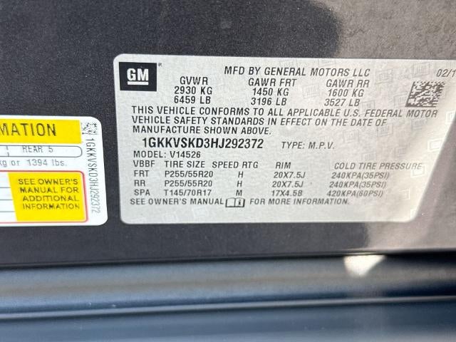 2017 GMC Acadia Limited Limited