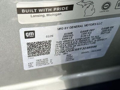 2026 Chevrolet Traverse LT w/2LT