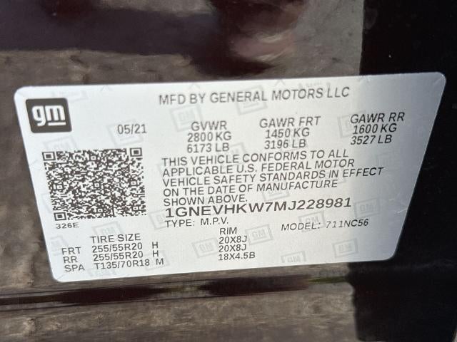 2021 Chevrolet Traverse LT Leather