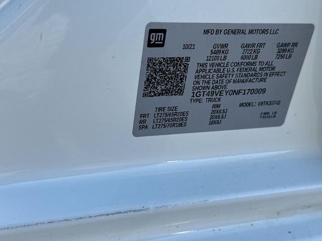 2022 GMC Sierra 3500 HD AT4