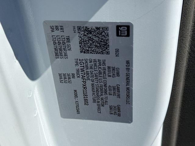 2024 GMC Savana Cargo 2500 Base