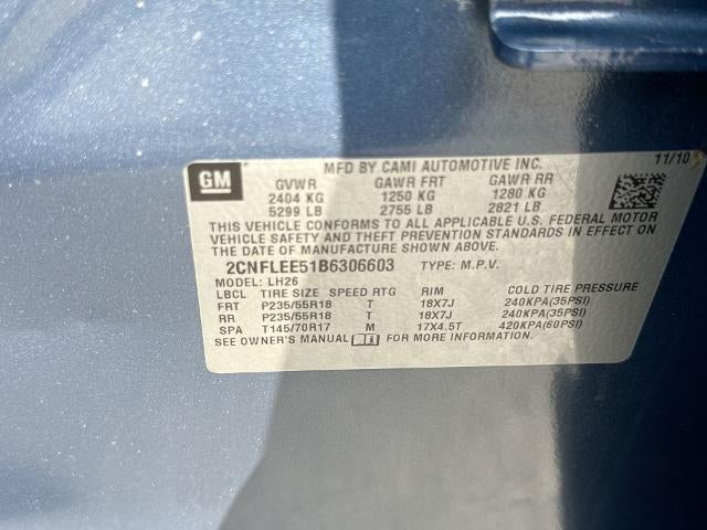 2011 Chevrolet Equinox LT w/1LT