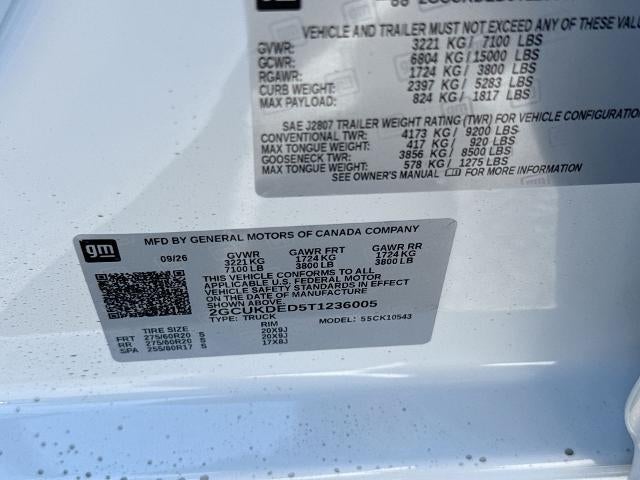 2026 Chevrolet Silverado 1500 Crew Cab Short Box 4-Wheel Drive LT 1LT