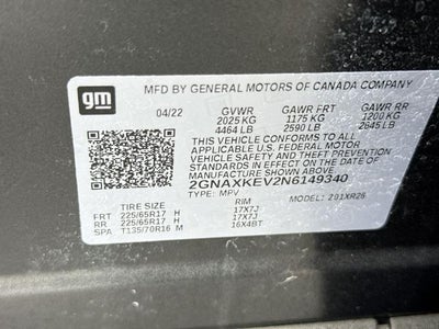 2022 Chevrolet Equinox LT