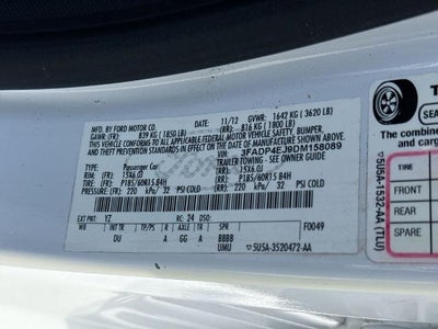 2013 Ford Fiesta SE
