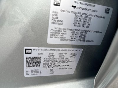 2023 Chevrolet Silverado 1500 LT (2FL)