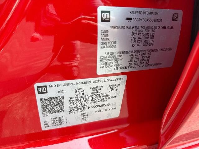 2025 Chevrolet Silverado 1500 Crew Cab Short Box 4-Wheel Drive Custom