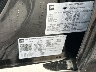 2026 Chevrolet Silverado 1500 Crew Cab Short Box 4-Wheel Drive ZR2