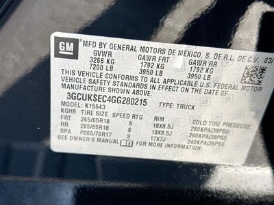 2016 Chevrolet Silverado 1500 LTZ Midnight Edition