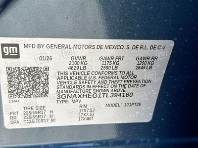 2026 Chevrolet Equinox FWD LT