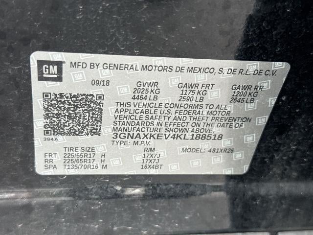 2019 Chevrolet Equinox LT