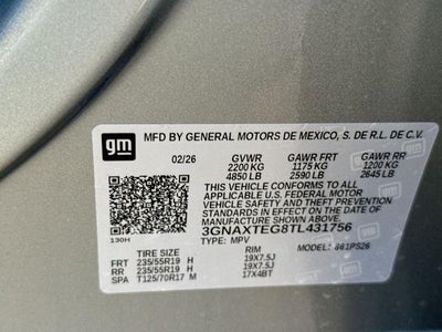 2026 Chevrolet Equinox AWD RS