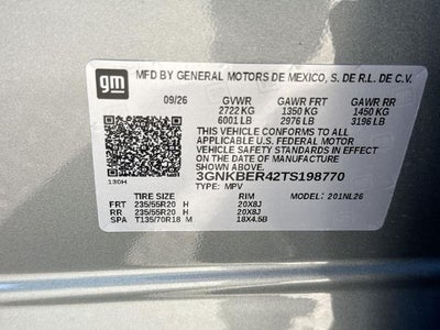 2026 Chevrolet Blazer RS FWD