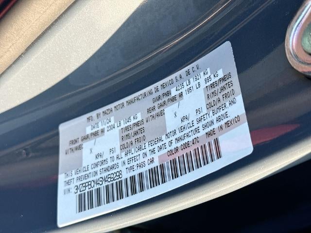 2025 Mazda Mazda3 Sedan 2.5 S Carbon Edition