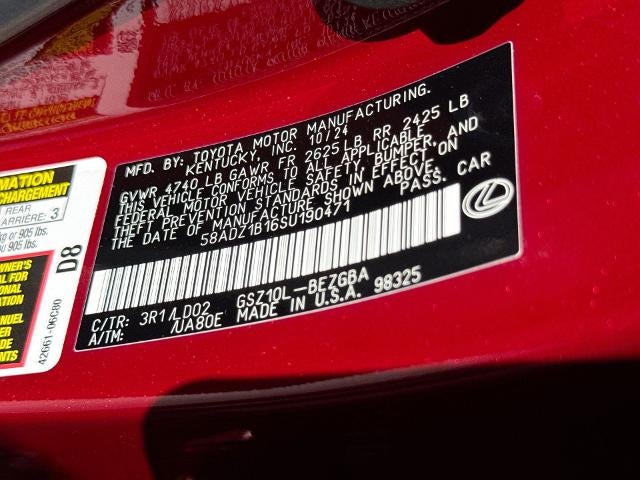 2025 Lexus ES 350 ES 350