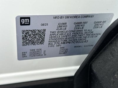 2026 Chevrolet Trax FWD 4dr LT