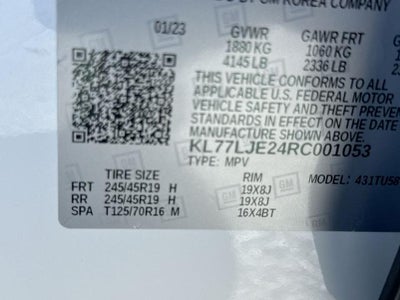 2024 Chevrolet Trax 2RS