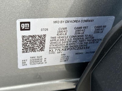 2026 Chevrolet Trax FWD 4dr ACTIV