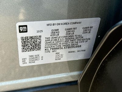 2026 Chevrolet Trailblazer FWD 4dr LS