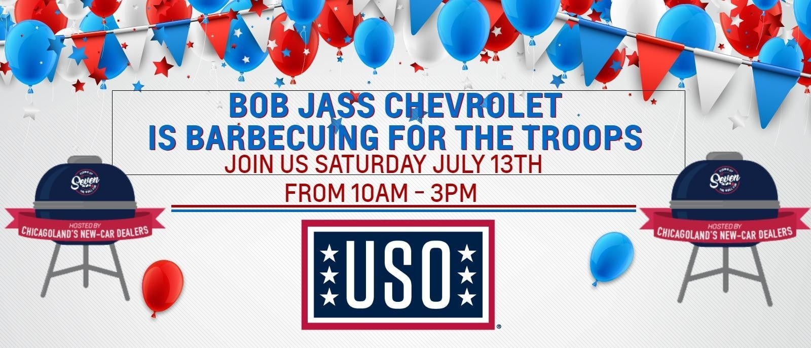 Bob Jass Chevrolet Hosting USO BBQ
