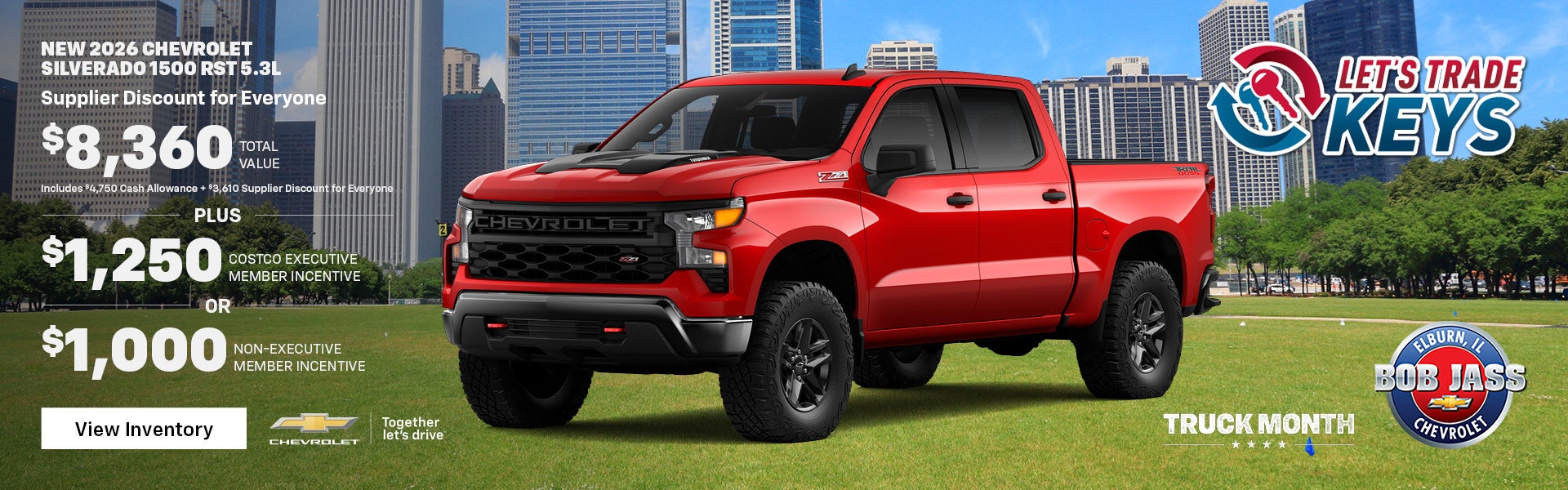 New 2026 Chevrolet Silverado 1500 RST 5.3L