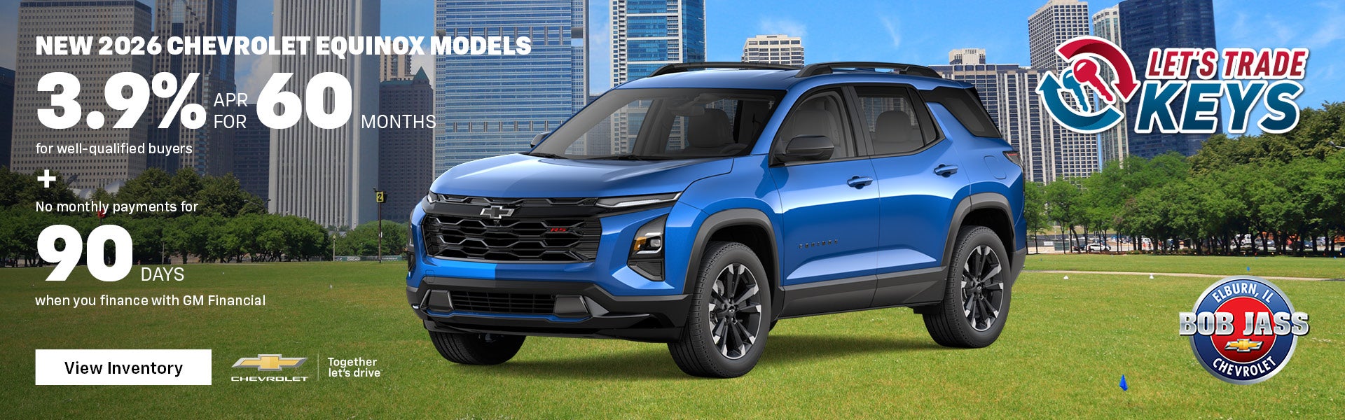 New 2026 Chevrolet Equinox Models