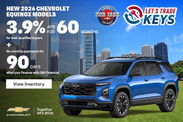 New 2026 Chevrolet Equinox Models