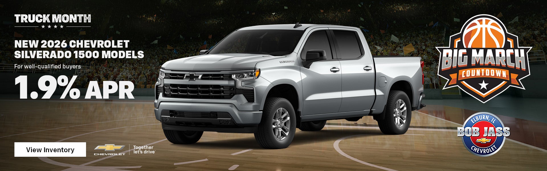 New 2026 Chevrolet Silverado 1500 Models