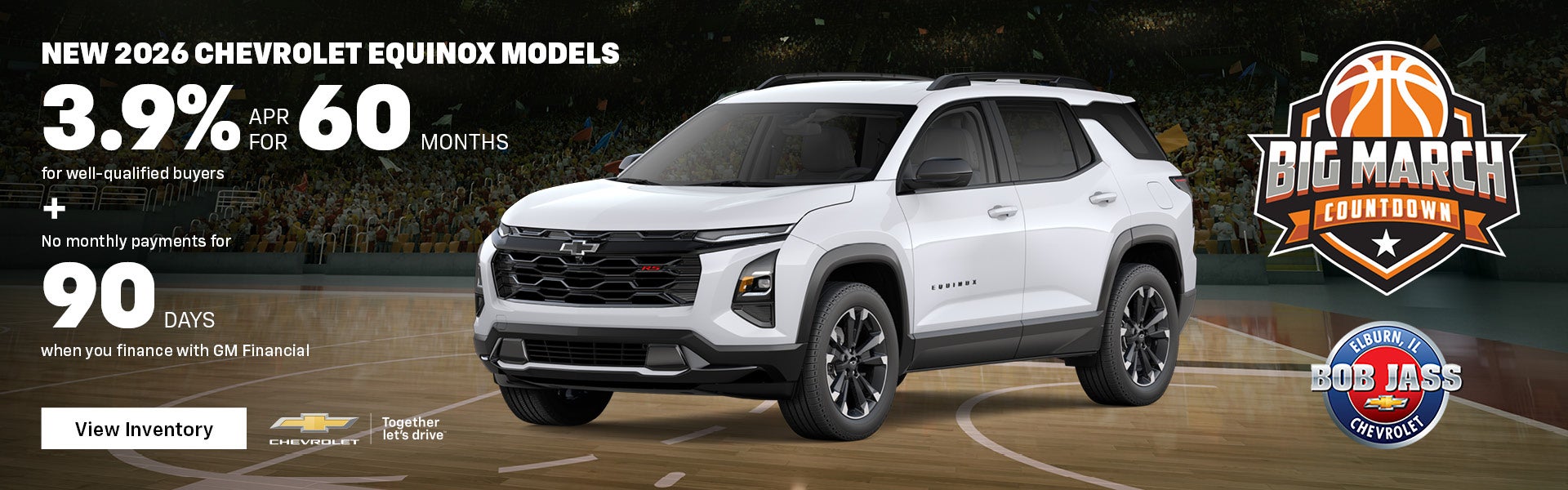 New 2026 Chevrolet Equinox Models