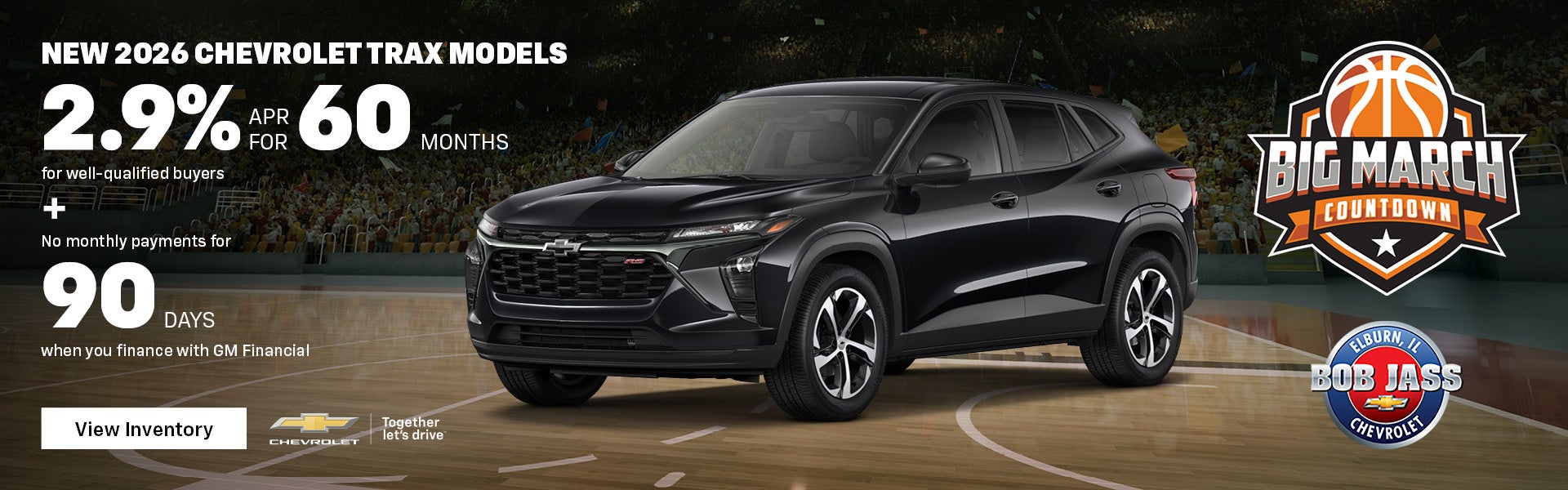 New 2026 Chevrolet Trax Models