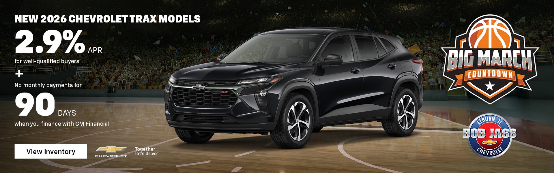 New 2026 Chevrolet Trax Models