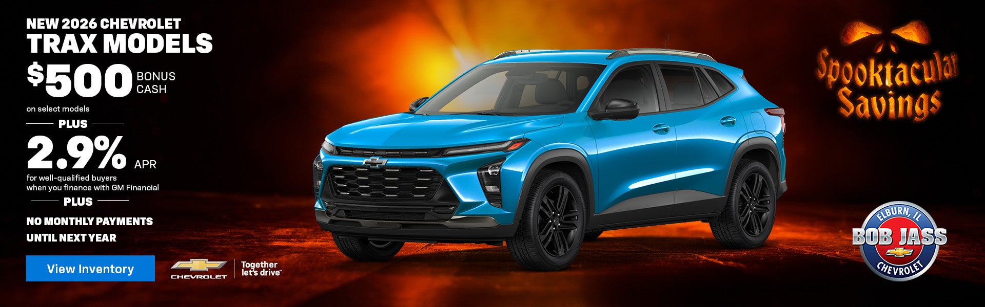 New 2026 Chevrolet Trax Models