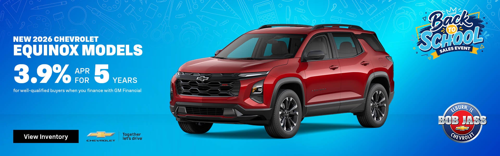 New 2026 Chevrolet Equinox Models