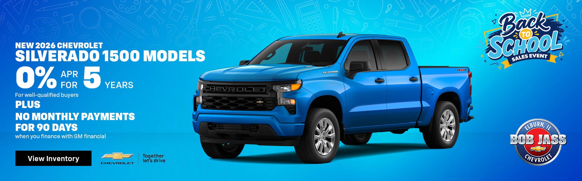 New 2026 Chevrolet Silverado 1500 Models