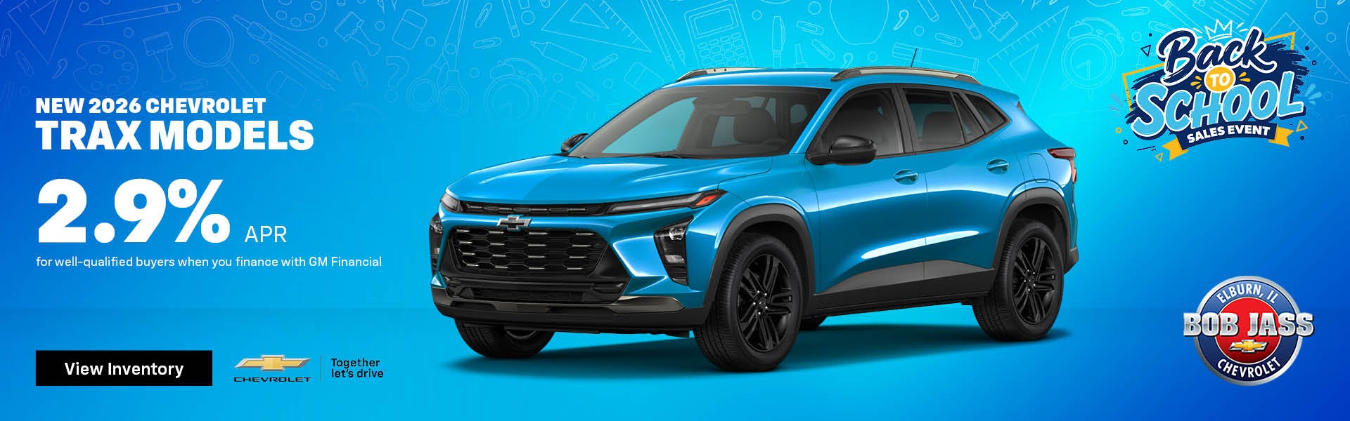 New 2026 Chevrolet Trax Models