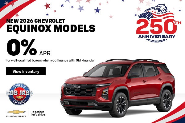 New 2026 Chevrolet Equinox Models
