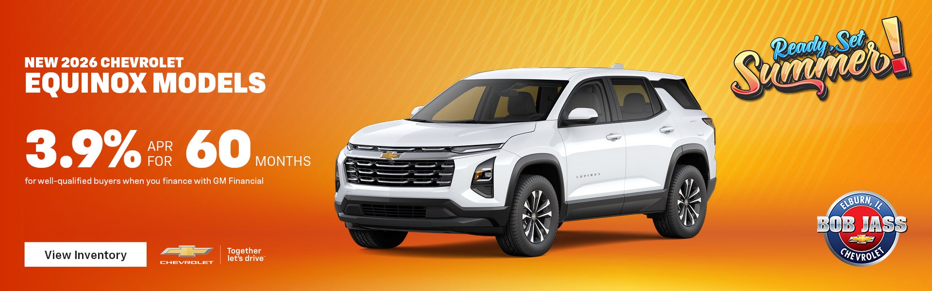 New 2026 Chevrolet Equinox Models