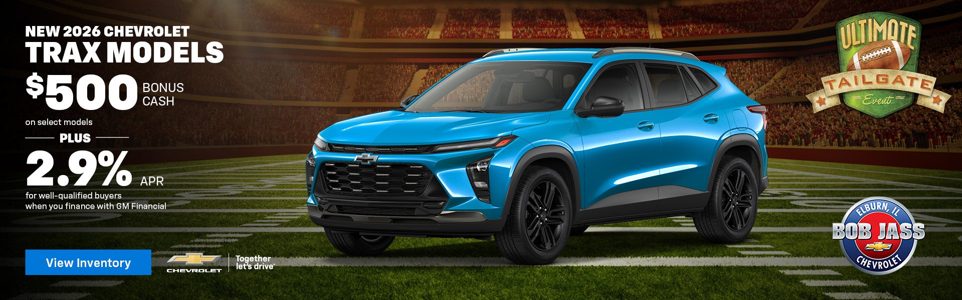 New 2026 Chevrolet Trax Models