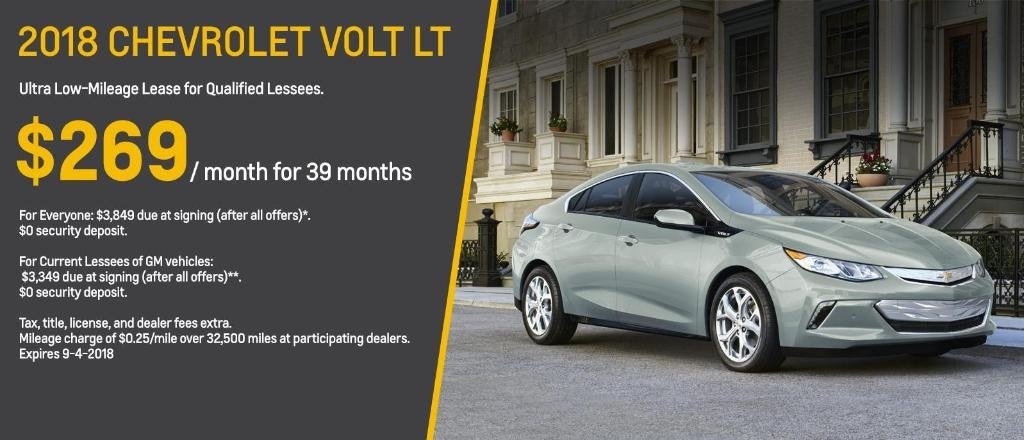 Chevrolet Volt Lease Offer